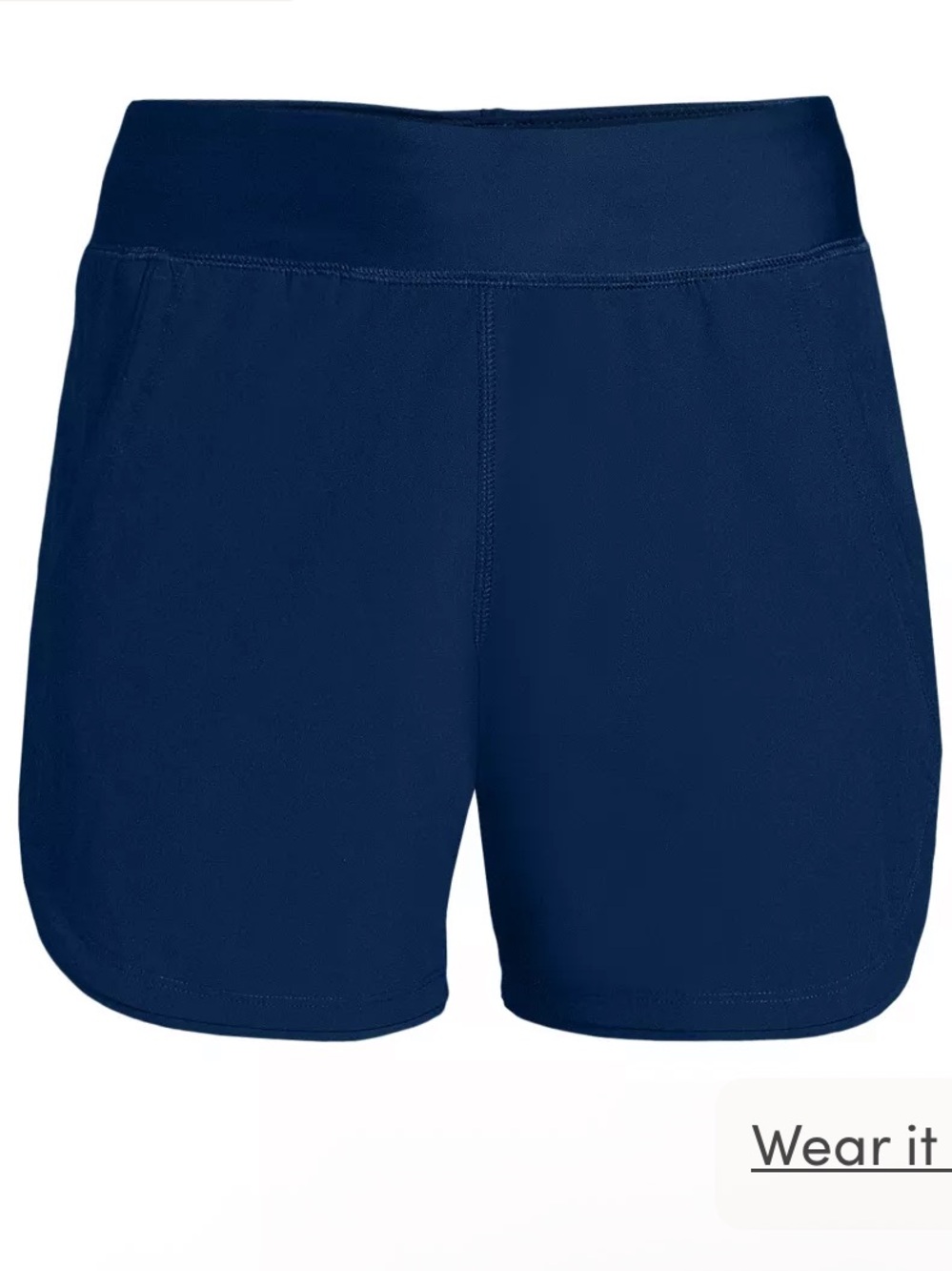 Lands’ End UPF 50 Board Shorts with Panty
